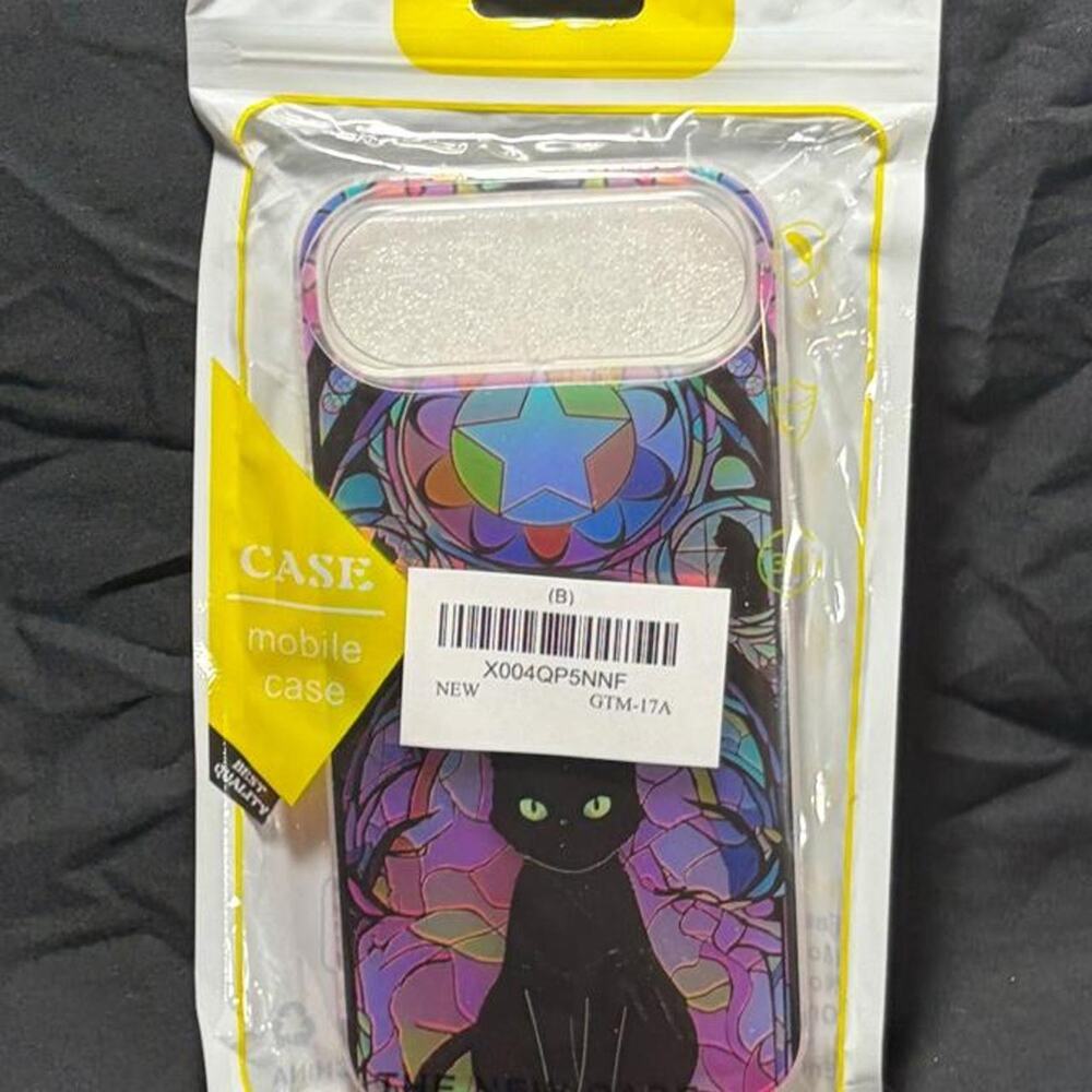 🚨 Compact Case iPhone Air Cat Design 17 Air Glitter Shiny Protective Case📱